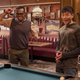 Chidi (William Jackson Harper) and Jason (Manny Jacinto) playing “Jacksonville rules” pool.